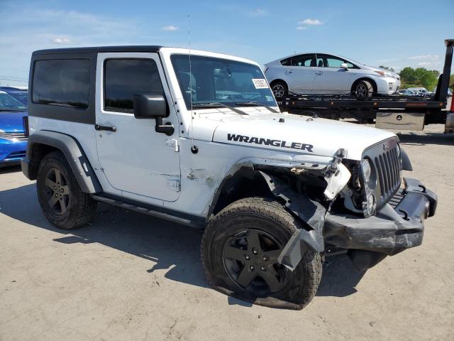 1C4AJWAG8GL130780 - 2016 JEEP WRANGLER SPORT WHITE photo 4