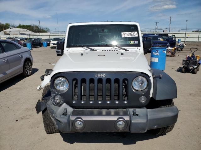 1C4AJWAG8GL130780 - 2016 JEEP WRANGLER SPORT WHITE photo 5