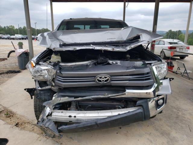 5TFRY5F18EX166780 - 2014 TOYOTA TUNDRA DOUBLE CAB SR/SR5 SILVER photo 5