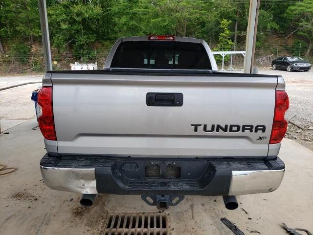 5TFRY5F18EX166780 - 2014 TOYOTA TUNDRA DOUBLE CAB SR/SR5 SILVER photo 6