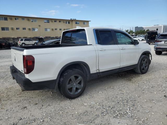 5FPYK3F56NB038625 - 2022 HONDA RIDGELINE RTL WHITE photo 3