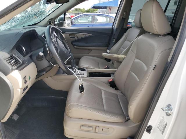 5FPYK3F56NB038625 - 2022 HONDA RIDGELINE RTL WHITE photo 7