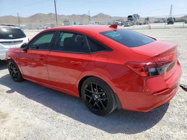 2HGFE2F51NH586030 - 2022 HONDA CIVIC SPORT 红色 照片 2