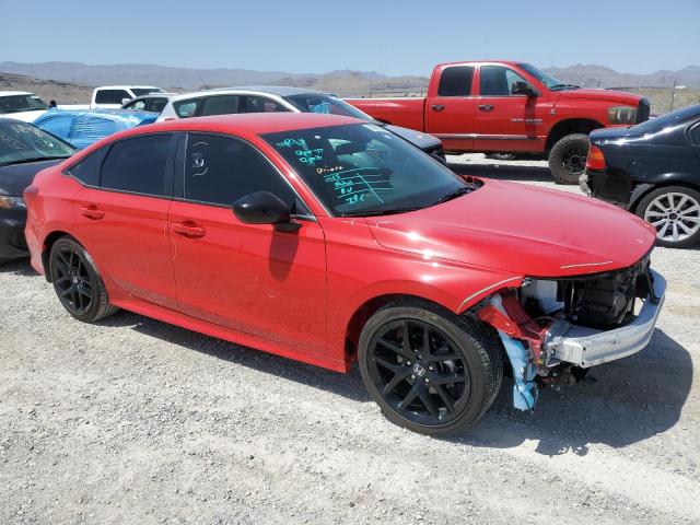 2HGFE2F51NH586030 - 2022 HONDA CIVIC SPORT 红色 照片 4