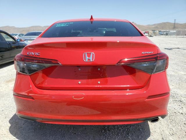 2HGFE2F51NH586030 - 2022 HONDA CIVIC SPORT 红色 照片 6