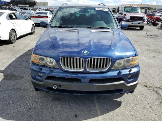 5UXFA93585LE82582 - 2005 BMW X5 4.8IS BLUE photo 5