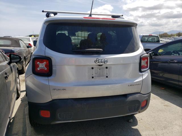 ZACCJBDT2FPB31704 - 2015 JEEP RENEGADE LIMITED SILVER photo 6