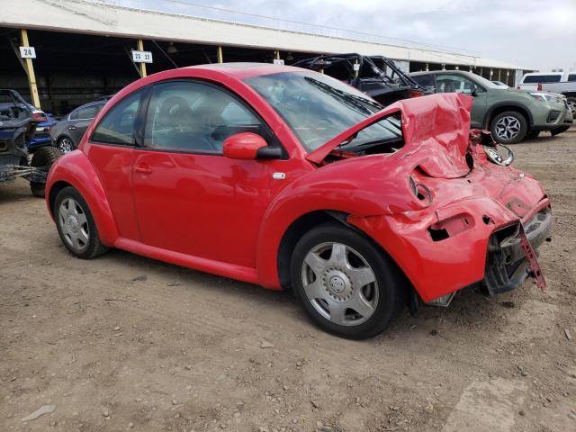 3VWDD21C21M426018 - 2001 VOLKSWAGEN NEW BEETLE GLX 红色 照片 4