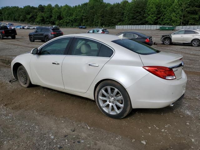 2G4GU5GV8C9176074 - 2012 BUICK REGAL PREMIUM WHITE photo 2