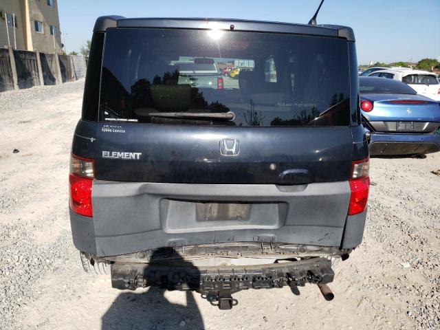 5J6YH28318L004360 - 2008 HONDA ELEMENT LX BLACK photo 6