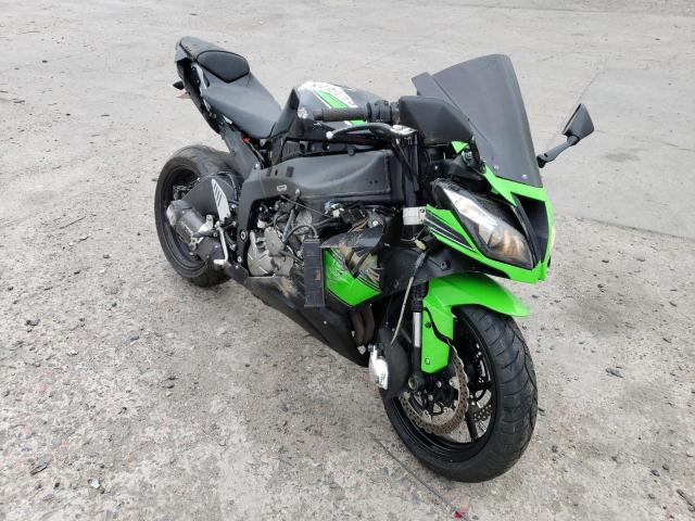 JKBZXJE15GA020846 - 2016 KAWASAKI ZX636 E GREEN photo 1