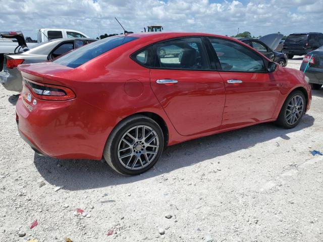 1C3CDFCHXDD135513 - 2013 DODGE DART LIMITED RED photo 3