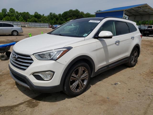 KM8SR4HF1DU006107 - 2013 HYUNDAI SANTA FE LIMITED WHITE photo 1