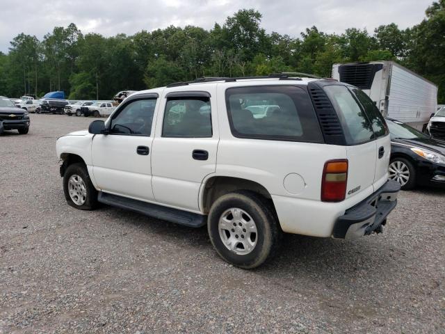 1GNEK13V51J276769 - 2001 CHEVROLET TAHOE K1500 WHITE photo 2