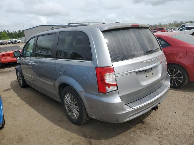 2C4RC1CG0GR255566 - 2016 CHRYSLER TOWN & COU TOURING L GRAY photo 2