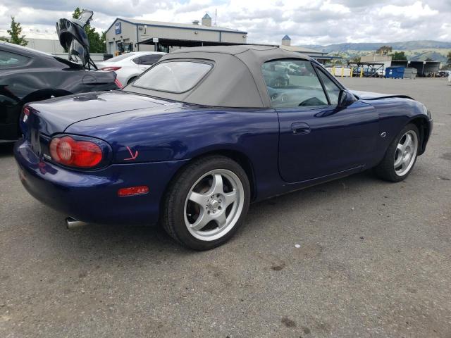 JM1NB353730308369 - 2003 MAZDA MX-5 MIATA BASE BLUE photo 3