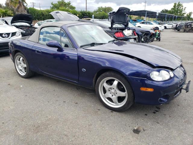 JM1NB353730308369 - 2003 MAZDA MX-5 MIATA BASE BLUE photo 4