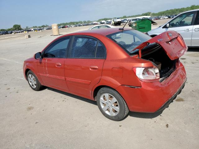 KNADH4A33B6944236 - 2011 KIA RIO BASE ORANGE photo 2