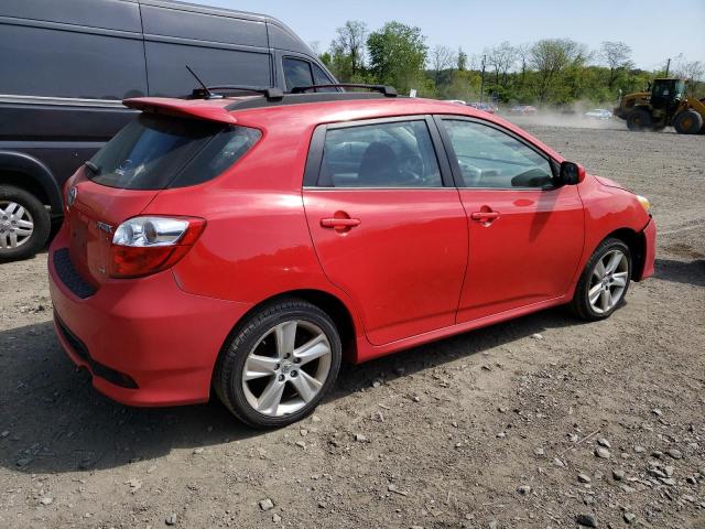 2T1LE4EEXBC020324 - 2011 TOYOTA COROLLA MA S RED photo 3