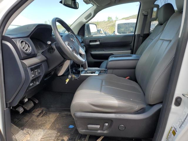 5TFTY5F17LX010992 - 2020 TOYOTA TUNDRA DOUBLE CAB SR/SR5 WHITE photo 7