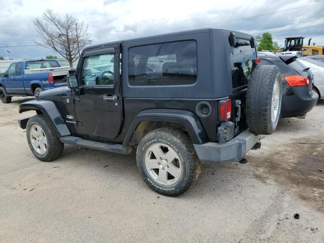 1J4AA5D13AL125389 - 2010 JEEP WRANGLER SAHARA BLACK photo 2