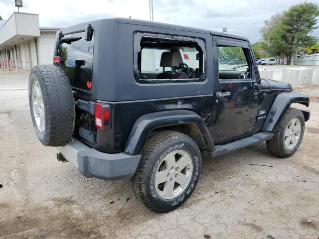 1J4AA5D13AL125389 - 2010 JEEP WRANGLER SAHARA BLACK photo 3