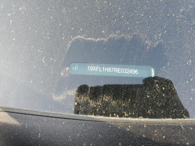 19XFL1H87RE032496 - 2024 HONDA CIVIC SPORT TOURING GRAY photo 13