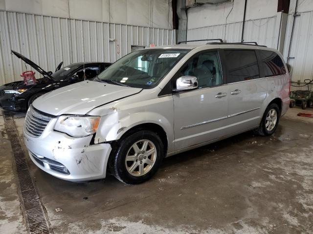 2C4RC1CG1CR124253 - 2012 CHRYSLER TOWN & COU TOURING L SILVER photo 1