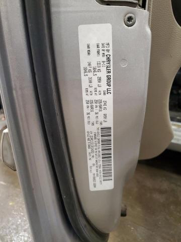 2C4RC1CG1CR124253 - 2012 CHRYSLER TOWN & COU TOURING L SILVER photo 13