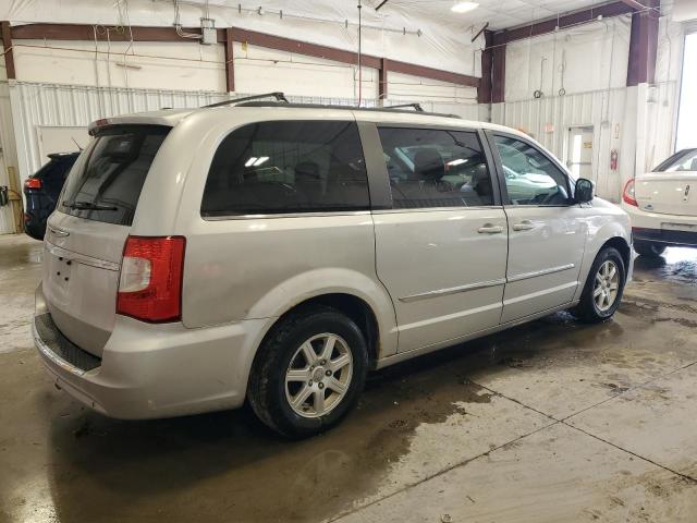 2C4RC1CG1CR124253 - 2012 CHRYSLER TOWN & COU TOURING L SILVER photo 3