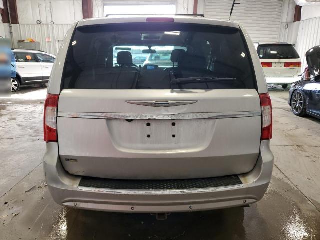 2C4RC1CG1CR124253 - 2012 CHRYSLER TOWN & COU TOURING L SILVER photo 6