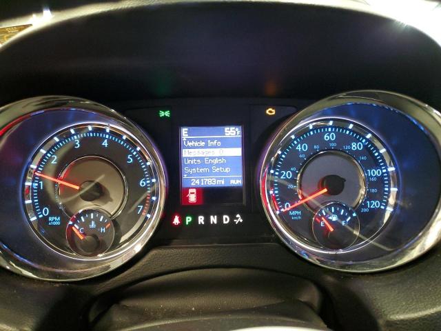 2C4RC1CG1CR124253 - 2012 CHRYSLER TOWN & COU TOURING L SILVER photo 9