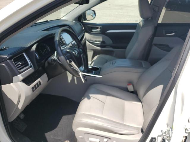 5TDJKRFH2ES031318 - 2014 TOYOTA HIGHLANDER XLE Սպիտակ լուսանկար 7