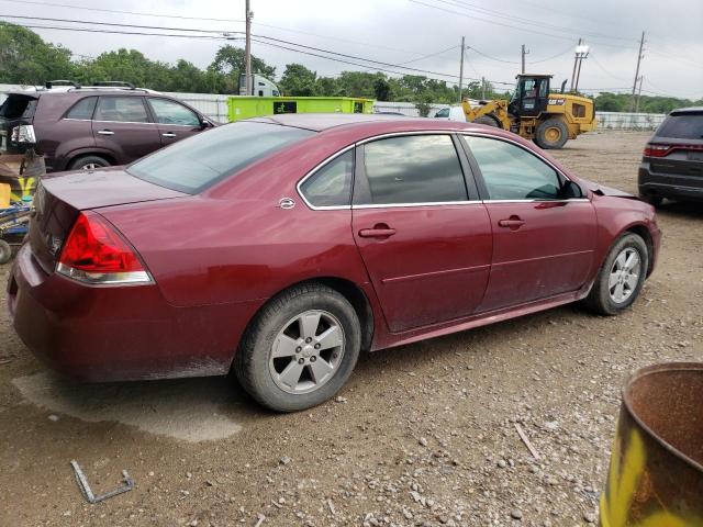 2G1WT57N591311529 - 2009 CHEVROLET IMPALA 1LT BURGUNDY photo 3