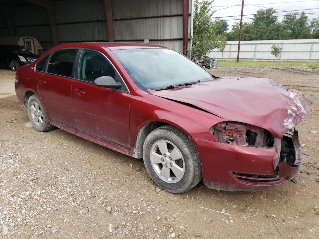 2G1WT57N591311529 - 2009 CHEVROLET IMPALA 1LT BURGUNDY photo 4