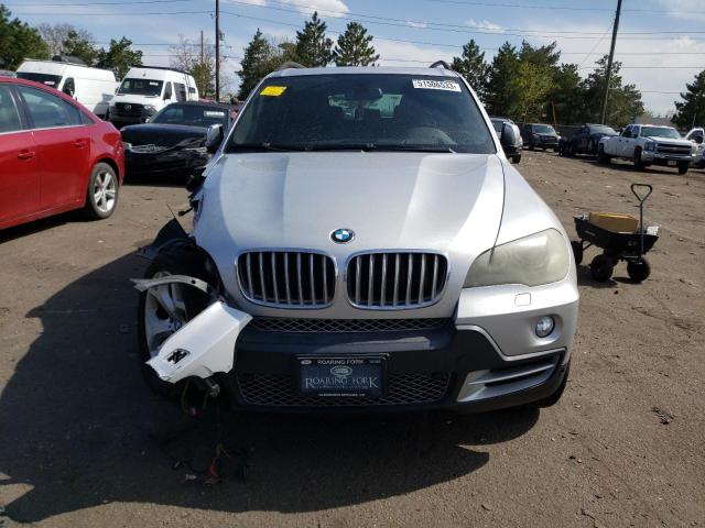 5UXFE83538L164871 - 2008 BMW X5 4.8I SILVER photo 5