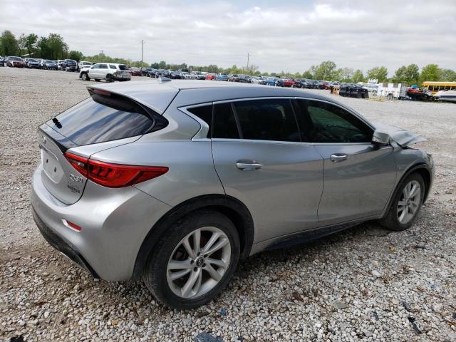 SJKCH5CP1JA056887 - 2018 INFINITI QX30 BASE SILVER photo 3