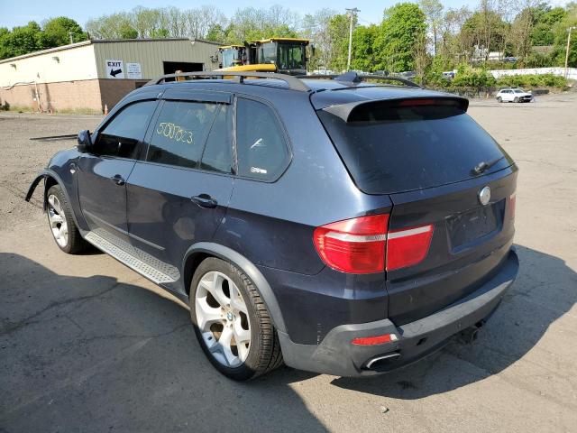5UXFE83528L164019 - 2008 BMW X5 4.8I BLACK photo 2
