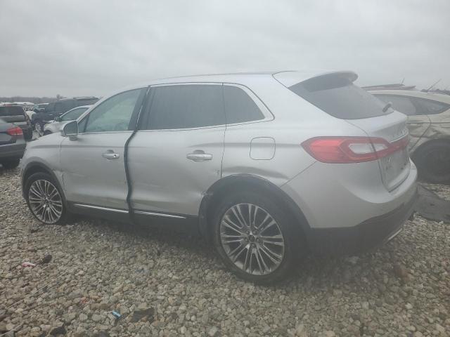 2LMPJ6LP0HBL19173 - 2017 LINCOLN MKX RESERVE فضي صورة 2