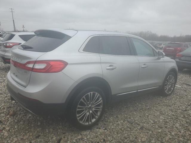 2LMPJ6LP0HBL19173 - 2017 LINCOLN MKX RESERVE فضي صورة 3