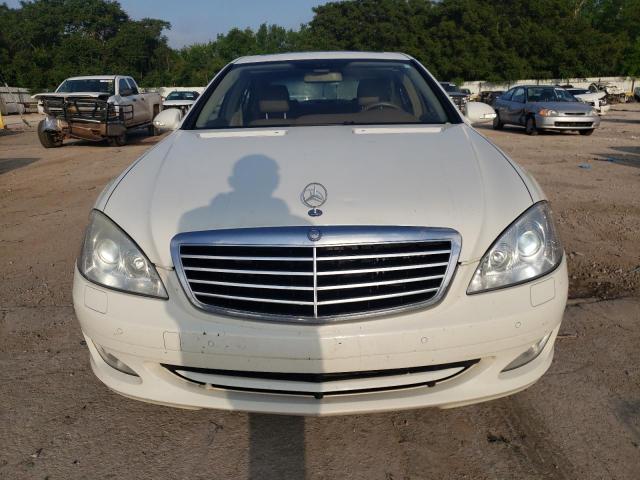 WDDNG71X28A188294 - 2008 MERCEDES-BENZ S 550 WHITE photo 5