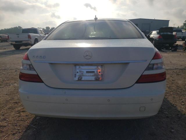 WDDNG71X28A188294 - 2008 MERCEDES-BENZ S 550 WHITE photo 6