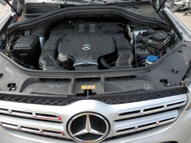 4JGDF6EE2HA965368 - 2017 MERCEDES-BENZ GLS 450 4MATIC SILVER photo 11