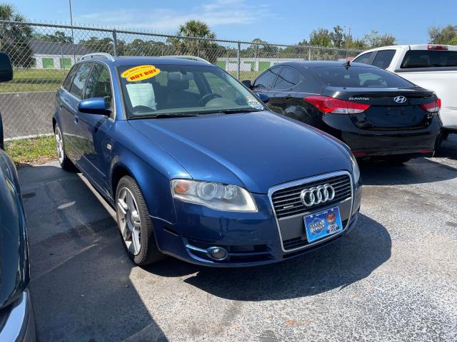 WAUKF78E57A160232 - 2007 AUDI A4 2.0T AVANT QUATTRO BLUE photo 1