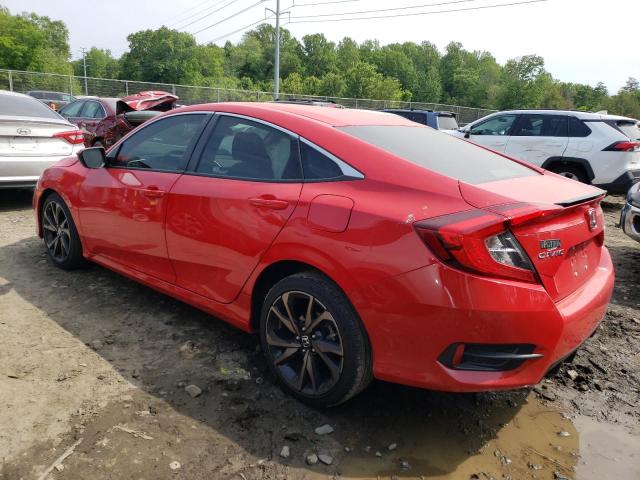 2HGFC2F89MH535373 - 2021 HONDA CIVIC SPORT 红色 照片 2
