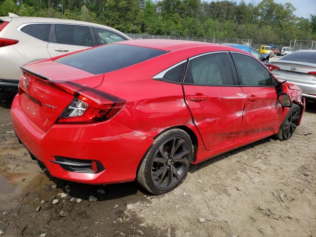 2HGFC2F89MH535373 - 2021 HONDA CIVIC SPORT 红色 照片 3