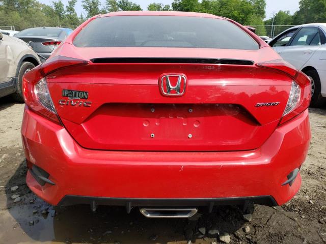 2HGFC2F89MH535373 - 2021 HONDA CIVIC SPORT 红色 照片 6