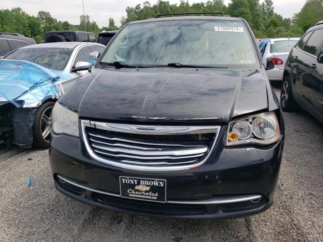 2C4RC1CG1DR682962 - 2013 CHRYSLER TOWN & COU TOURING L BLACK photo 5