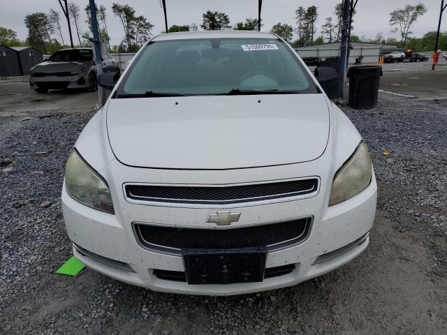 1G1ZG57B094198651 - 2009 CHEVROLET MALIBU LS WHITE photo 5