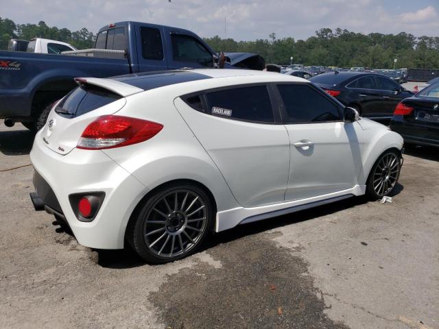 KMHTC6AEXGU295222 - 2016 HYUNDAI VELOSTER TURBO WHITE photo 3